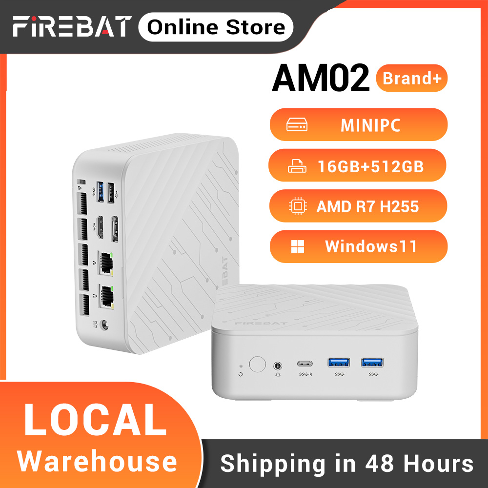 FIREBAT AM02 Mini PC AMD Ryzen - Amd Cpu Ryzen 7 ulasan dan harga